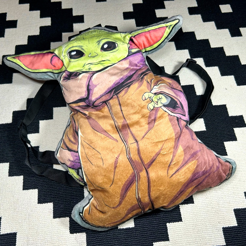 STAR WARS, Grogu, 3D plush backpack!!